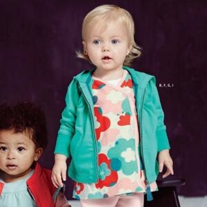 Tea Collection Riesenblume Wrap Tunic Vest Size 18-24 Months
